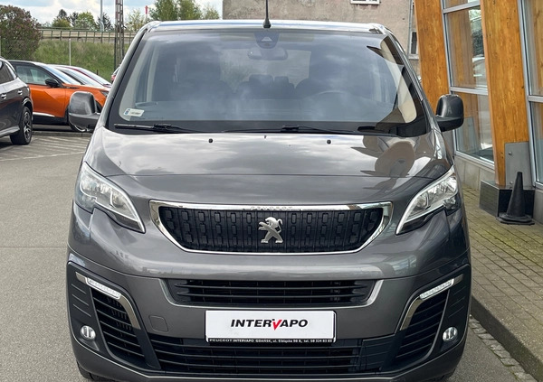 Peugeot Traveller cena 109900 przebieg: 129800, rok produkcji 2018 z Gdańsk małe 191